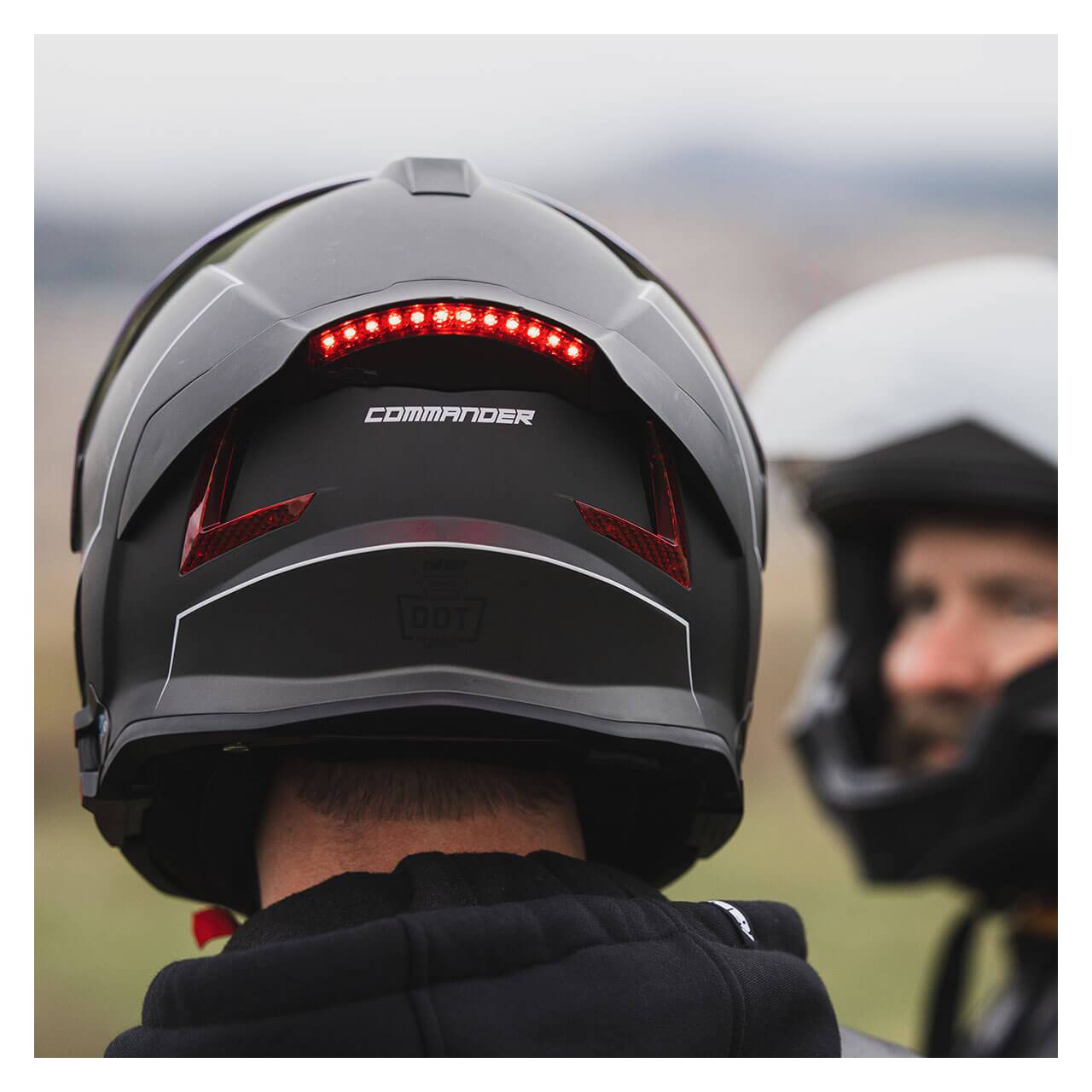 509 Mach V Commander Bluetooth Casco