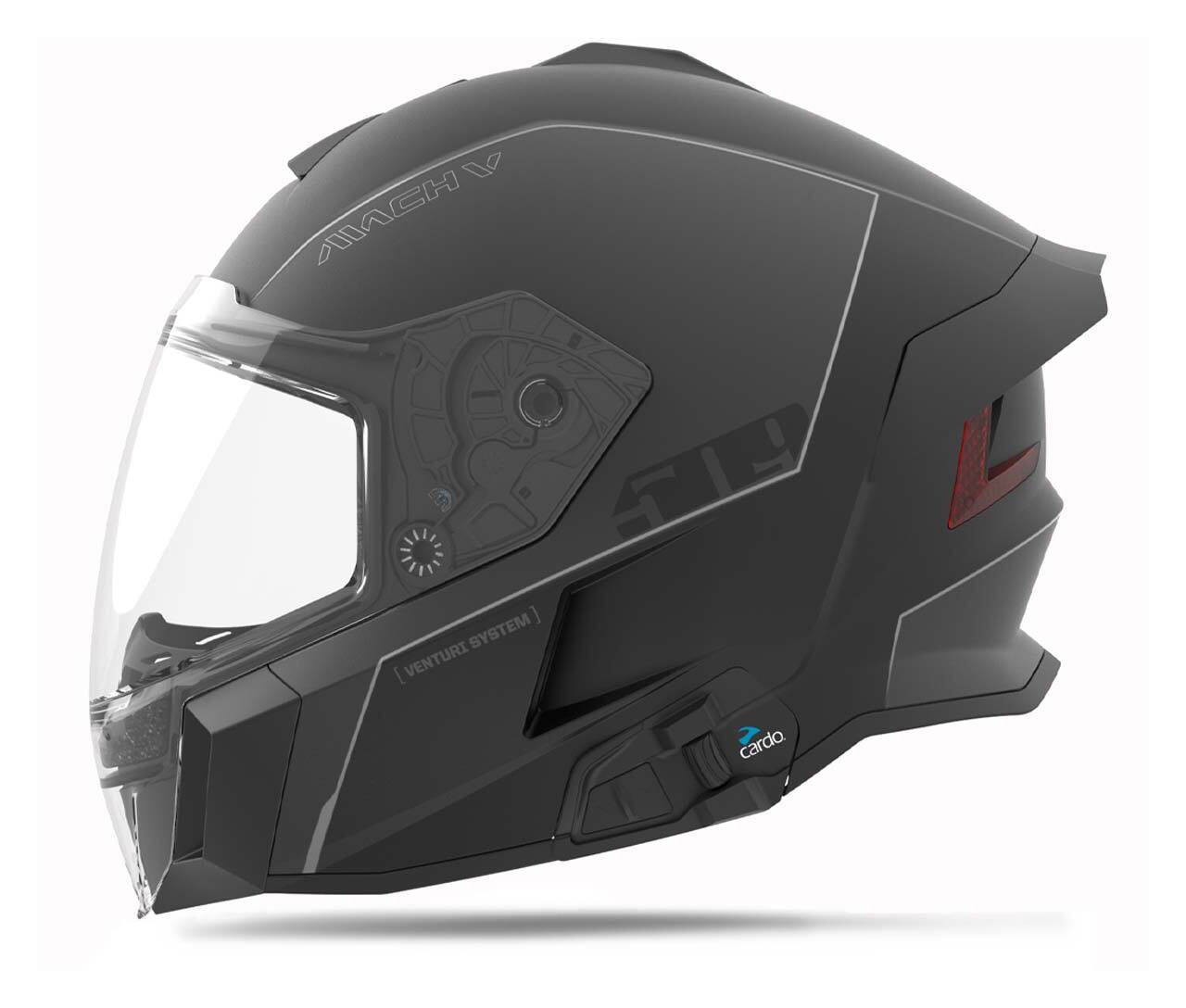 509 Mach V Commander Bluetooth Casco