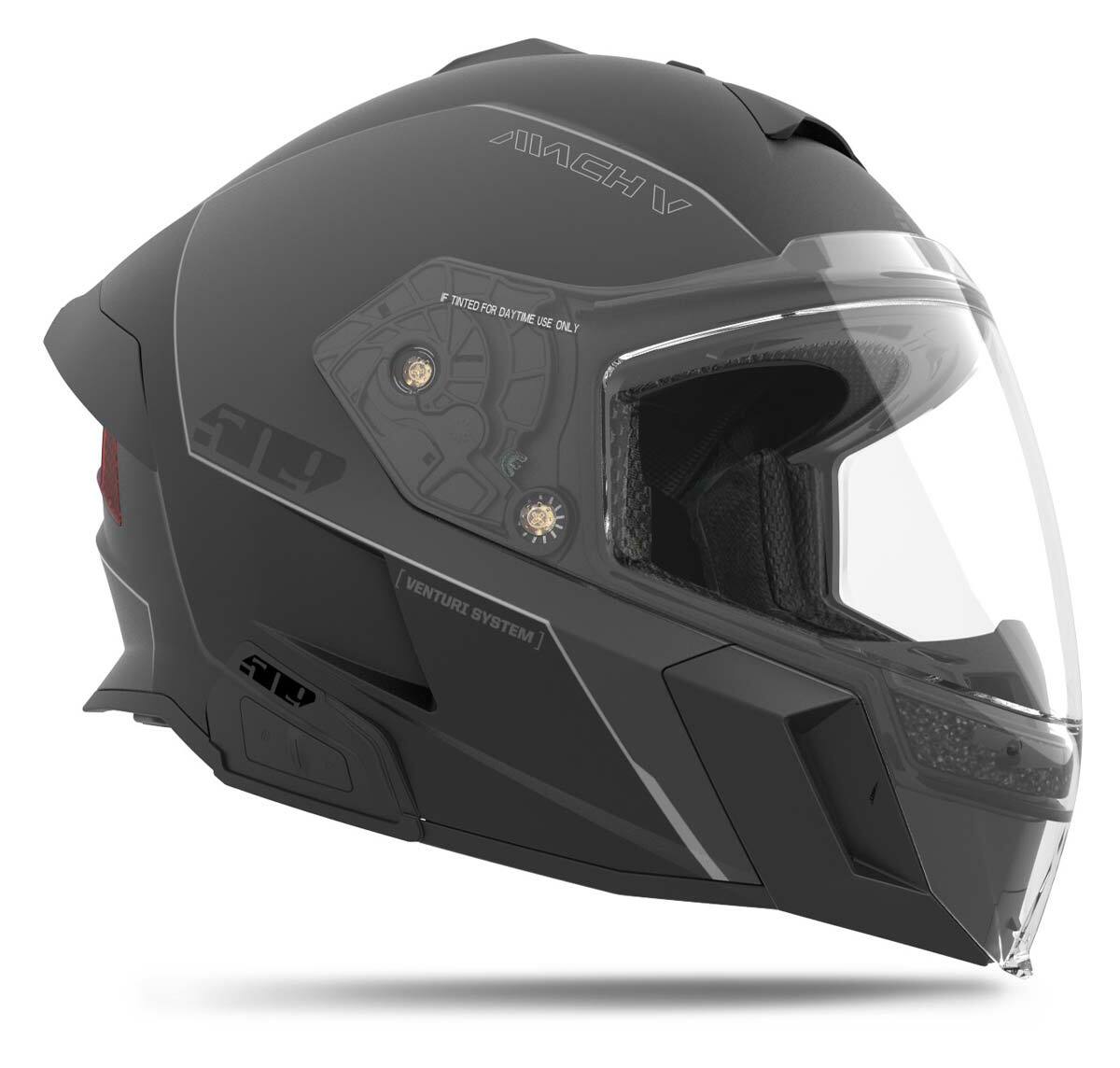 509 Mach V Commander Bluetooth Casco