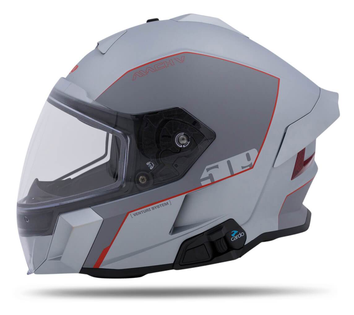 509 Mach V Commander Bluetooth Casco