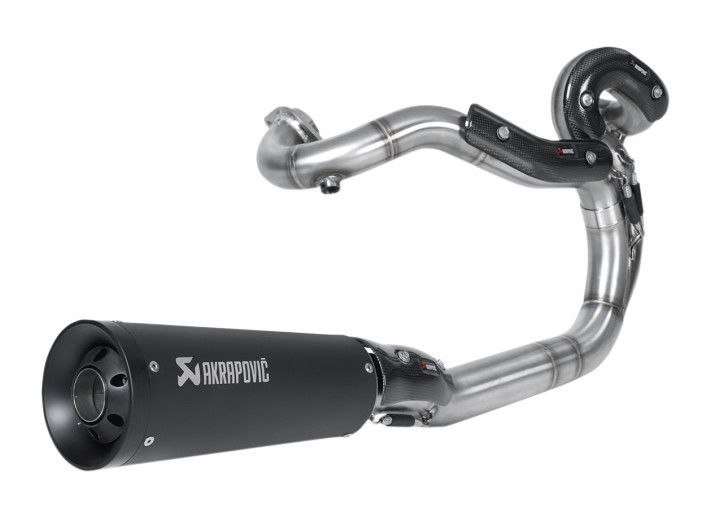 Sistema de escape Akrapovic Open-Line 2 en 1 para Harley V-Rod 2009-2017