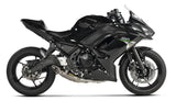 Sistemas de escape Akrapovic Racing para Kawasaki Ninja 650 / Z 650 2021-2026