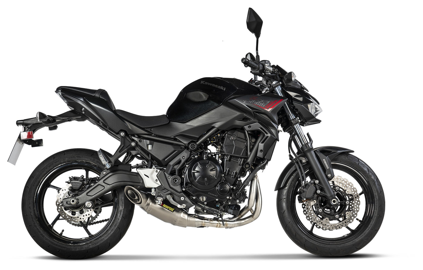 Sistemas de escape Akrapovic Racing para Kawasaki Ninja 650 / Z 650 2021-2026