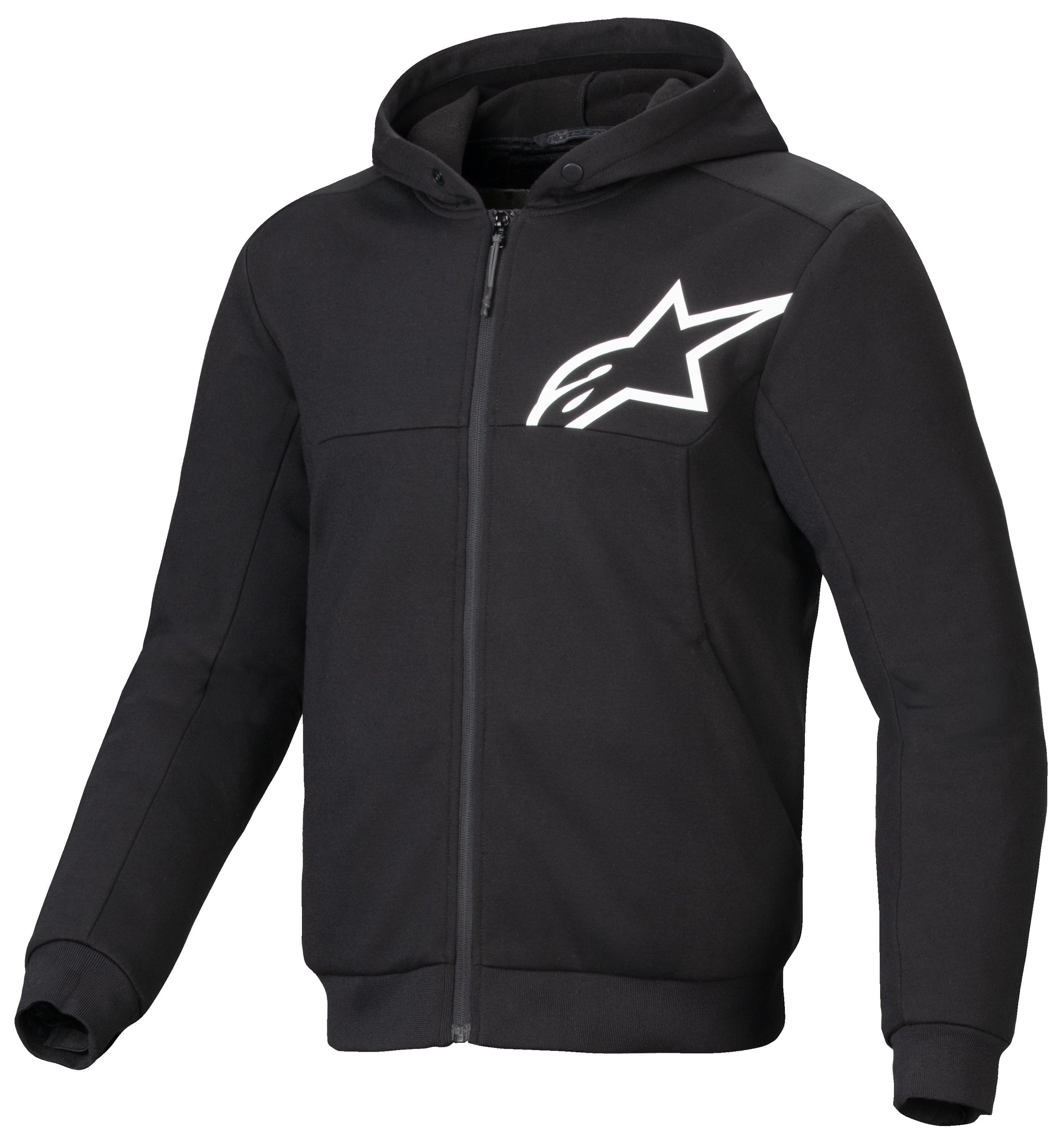 Alpinestars Chrome V2 Sport Sudadera con capucha Black/White / MD [Blemished - Very Good]