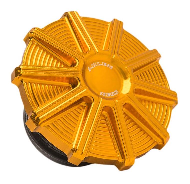Tapón de gasolina calibre 10 Arlen Ness para Harley (1997-2026)