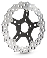 Rotor delantero/trasero dentado Arlen Ness de 11,8" para Harley (2006-2017)