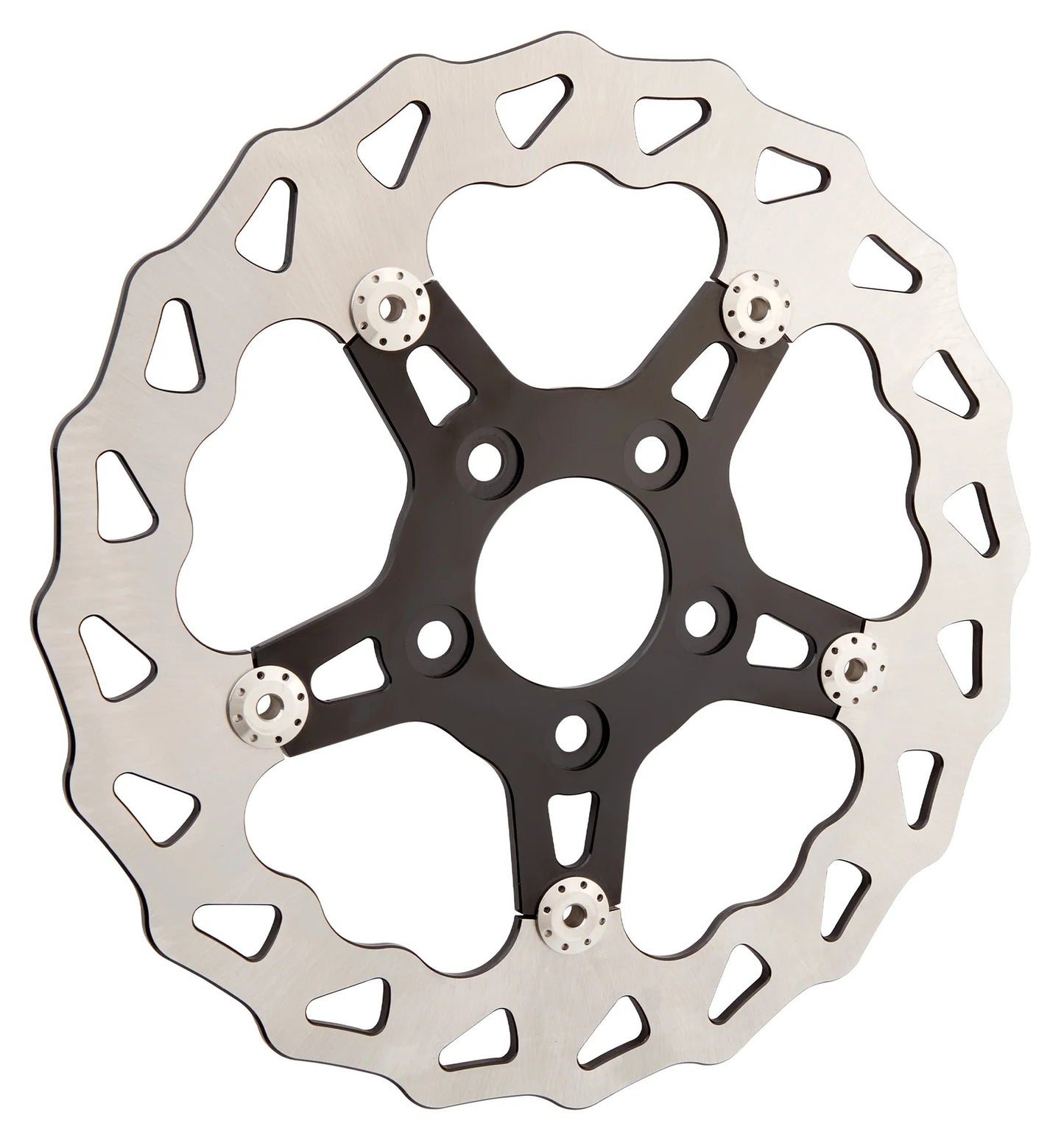 Rotor de freno flotante Arlen Ness Rotator II de 11,8" para Harley (2006-2026)