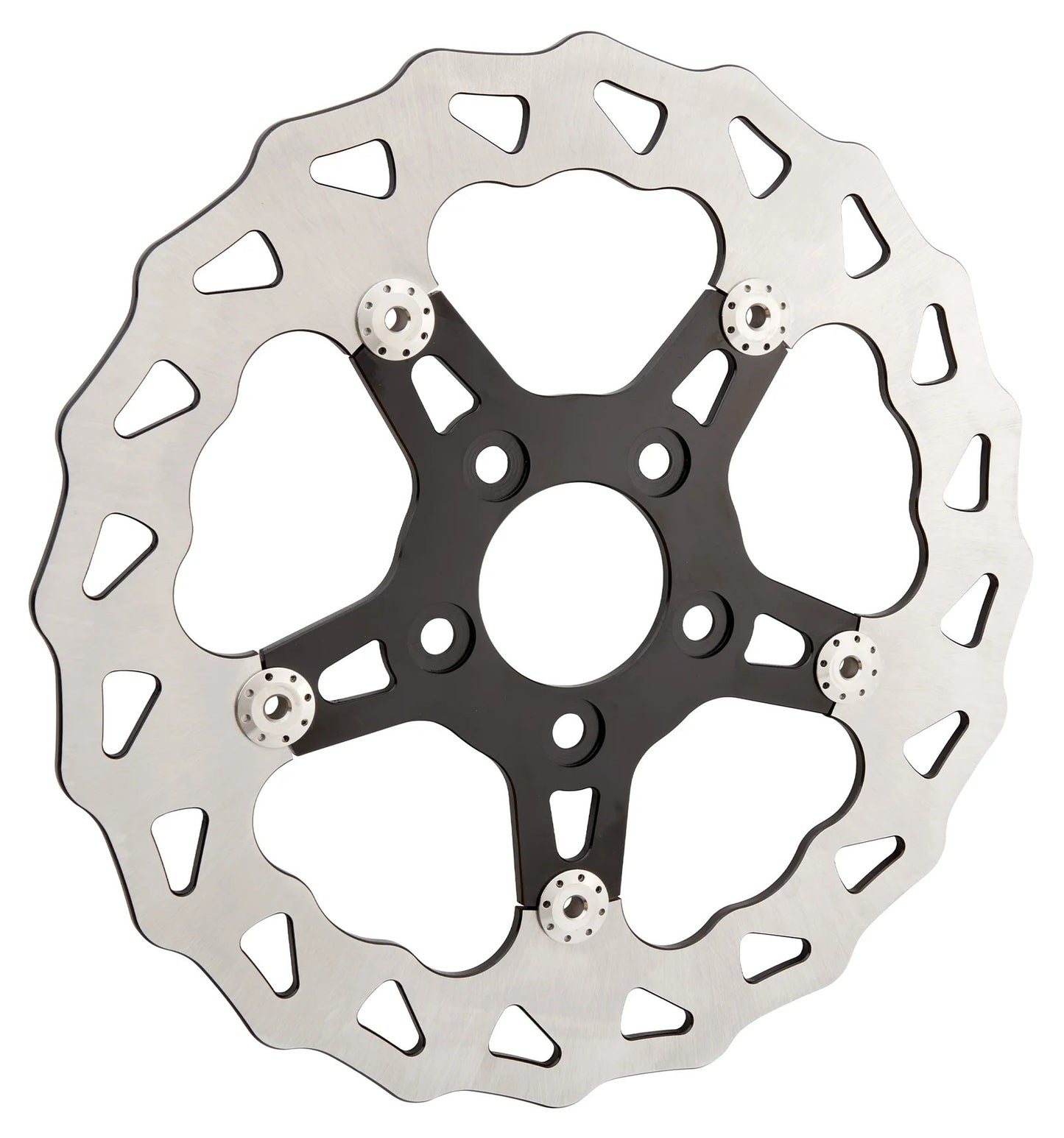 Rotor de freno flotante Arlen Ness Rotator II de 11,8" para Harley (2006-2026)