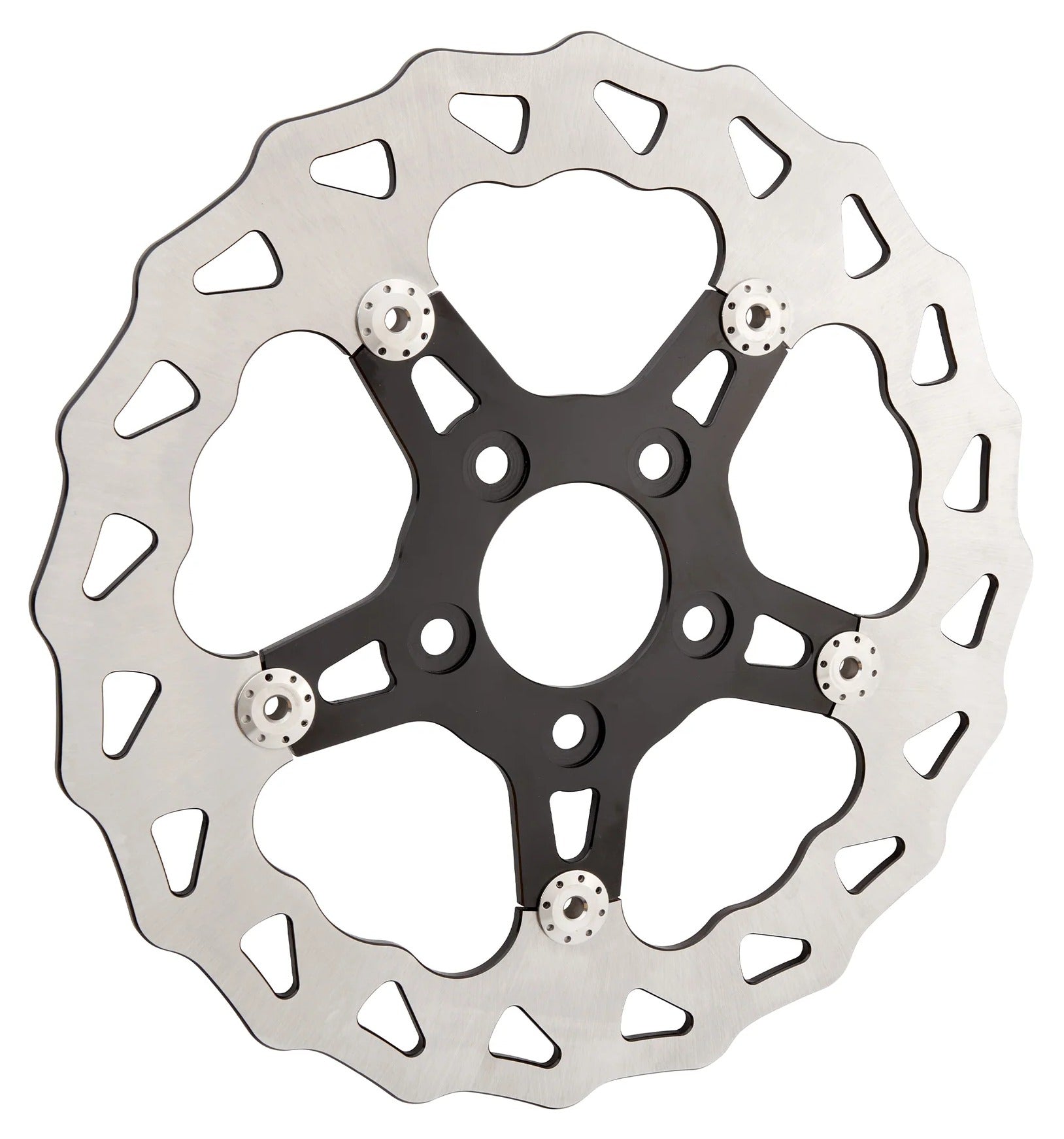 Rotor de freno flotante Arlen Ness Rotator II de 11,8" para Harley (2006-2026)