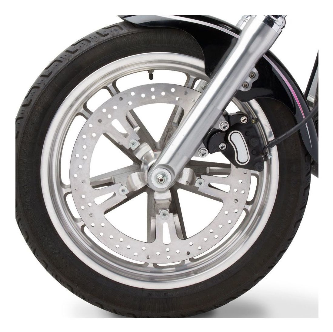 Rotor de freno delantero grande Arlen Ness de 15" para Harley