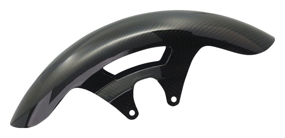 Guardabarros Cafe de fibra de carbono Arlen Ness para Harley Touring