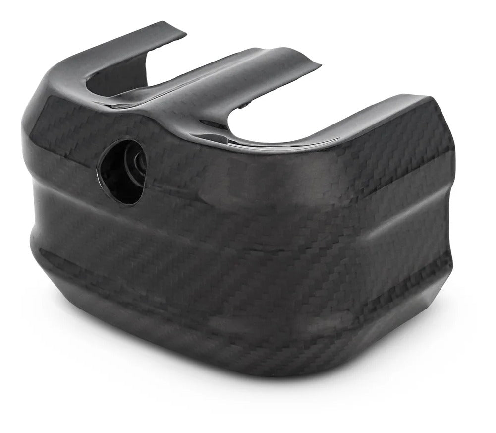 Cubierta de bobina de fibra de carbono Arlen Ness para Harley Touring/Softail 2023-2025