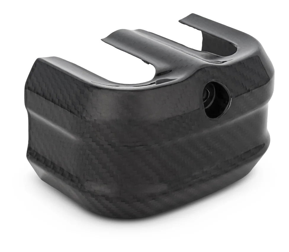 Cubierta de bobina de fibra de carbono Arlen Ness para Harley Touring/Softail 2023-2025