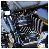 Cubierta de bobina de fibra de carbono Arlen Ness para Harley Touring/Softail 2023-2025