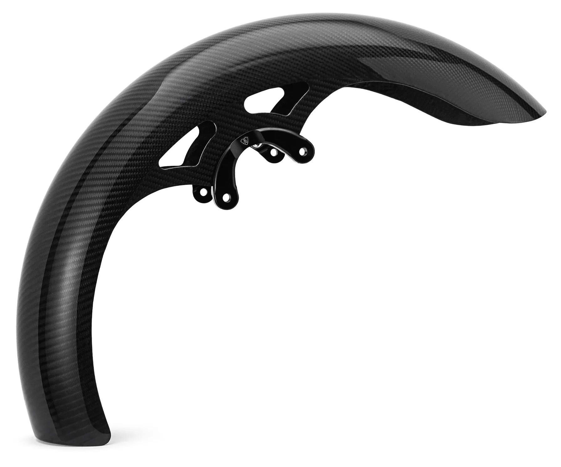 Guardabarros delantero Arlen Ness con revestimiento de fibra de carbono para Harley Touring