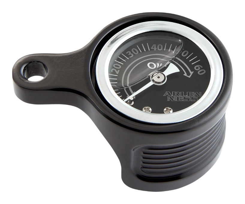 Kit de manómetro de aceite Arlen Ness Radius para Harley M8