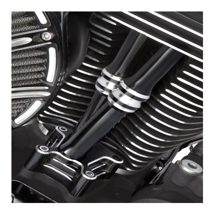 Cubiertas de varilla de empuje Arlen Ness calibre 10 para Harley