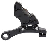 Kit de pinza y soporte trasero de 4 pistones Arlen Ness para Harley