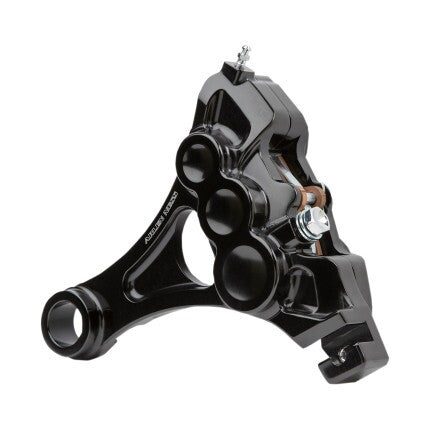 Kit de pinza y soporte trasero de 6 pistones Arlen Ness para Harley