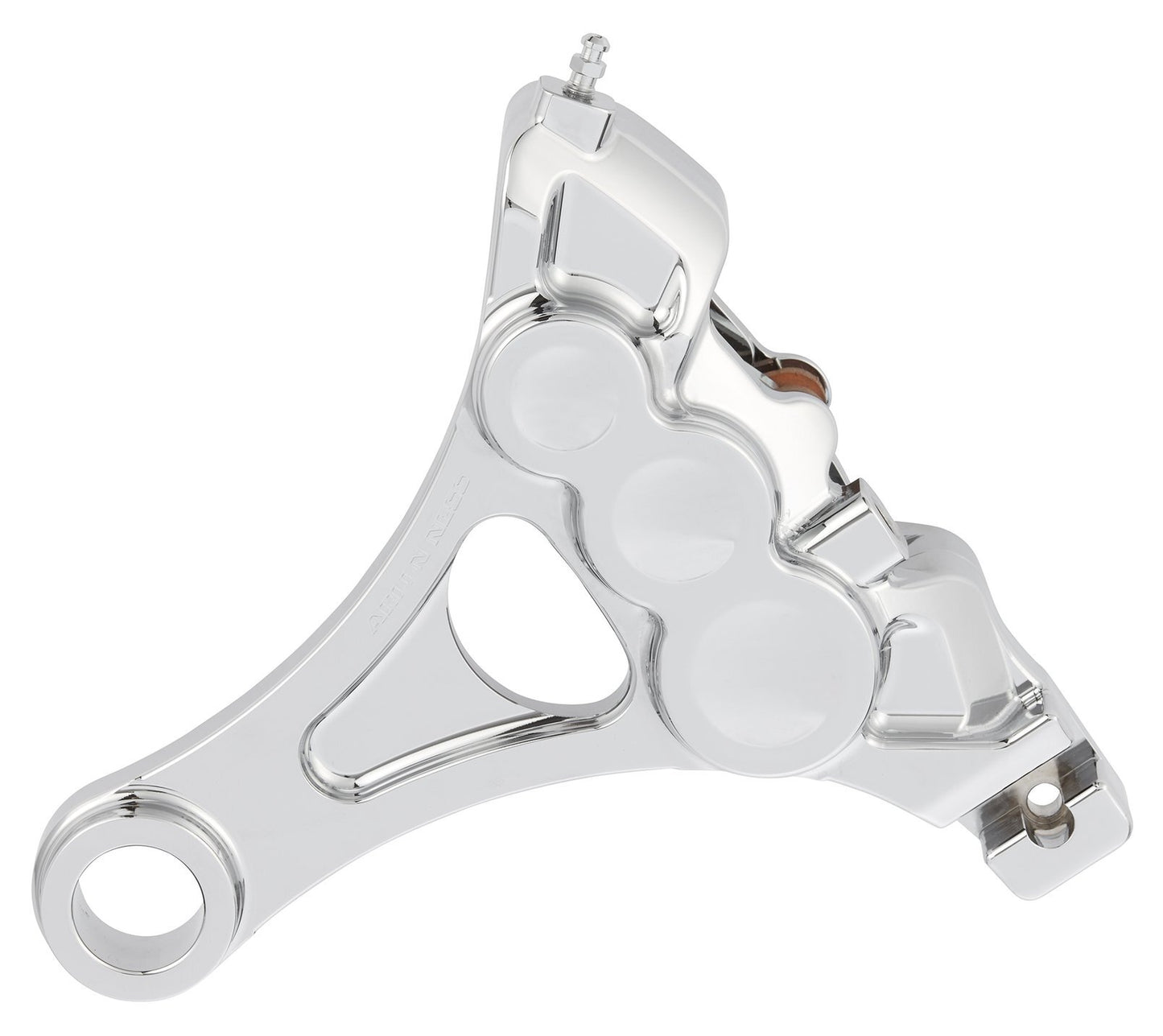 Kit de pinza y soporte trasero de 6 pistones Arlen Ness para Harley