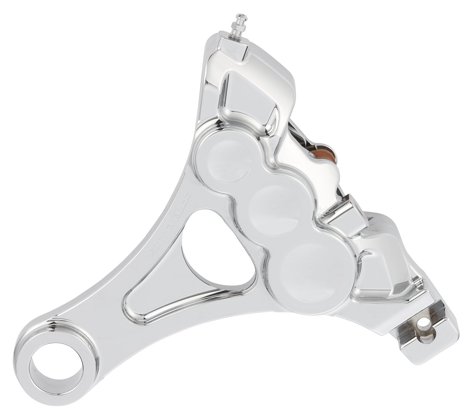 Kit de pinza y soporte trasero de 6 pistones Arlen Ness para Harley