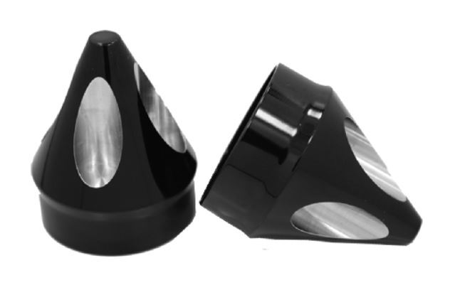 Cubiertas de tuercas del eje delantero Avon para Harley