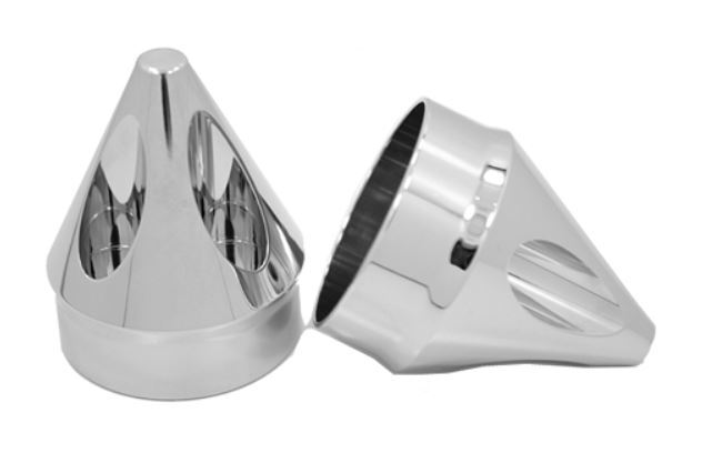 Cubiertas de tuercas del eje delantero Avon para Harley