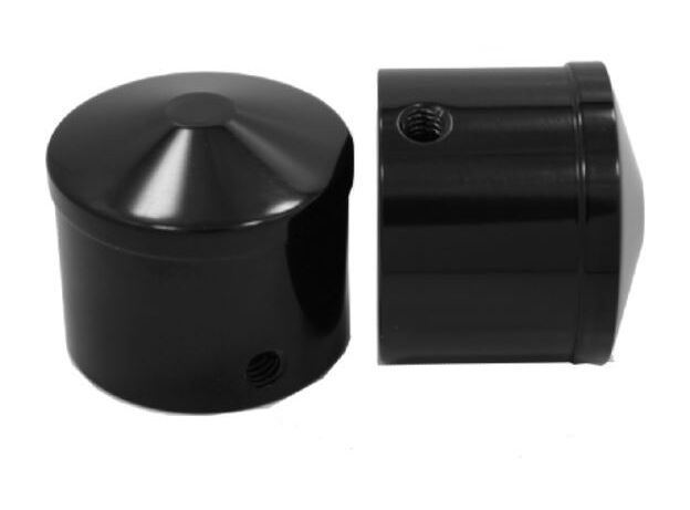 Cubiertas de tuercas del eje delantero Avon para Harley