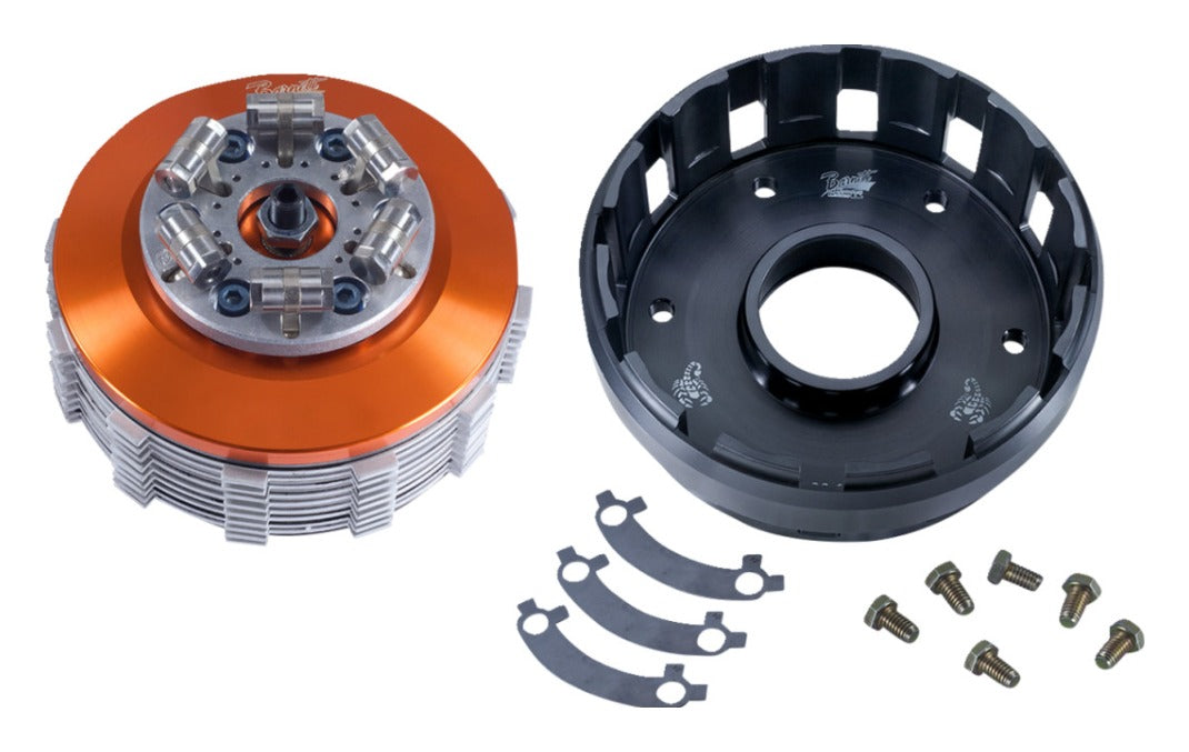 Conjunto completo de embrague Barnett Scorpion con bloqueo para Harley