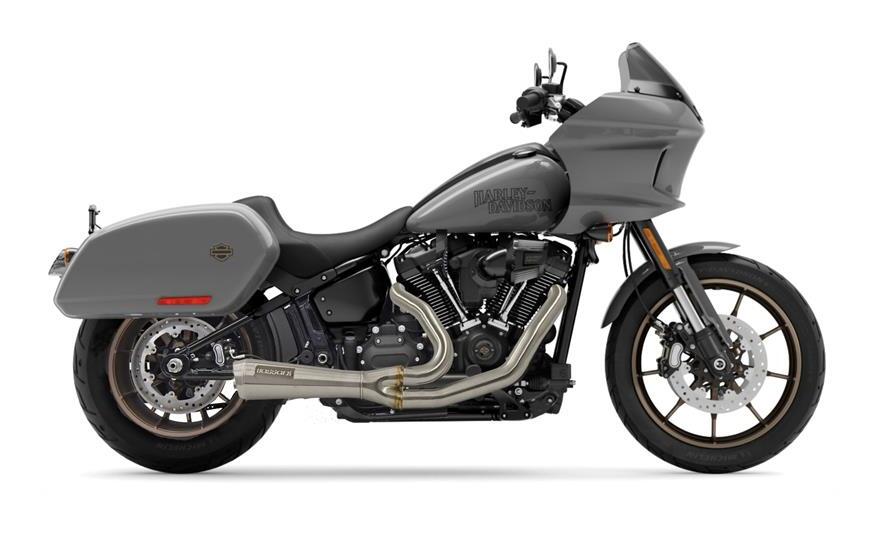 Sistema de escape corto Bassani 2 en 1 Ripper para Harley