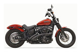 Escapes radiales Bassani con protectores térmicos para Harley
