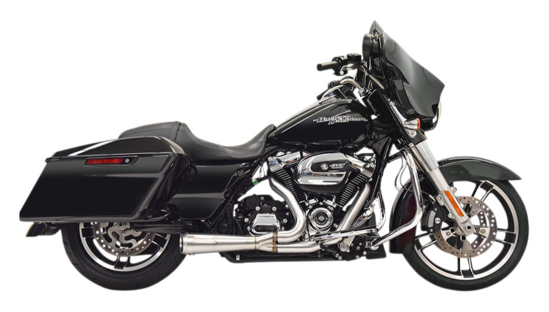 Escape corto Bassani Road Rage 2 en 1 para Harley Touring 2017-2026