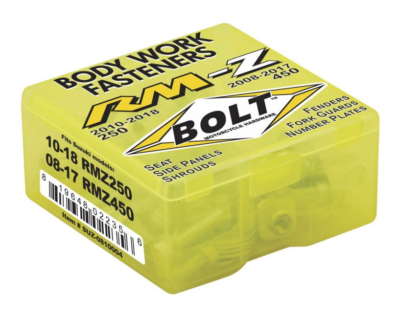 Kit completo de sujetadores de plástico Bolt Hardware