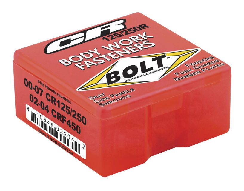 Kit completo de sujetadores de plástico Bolt Hardware