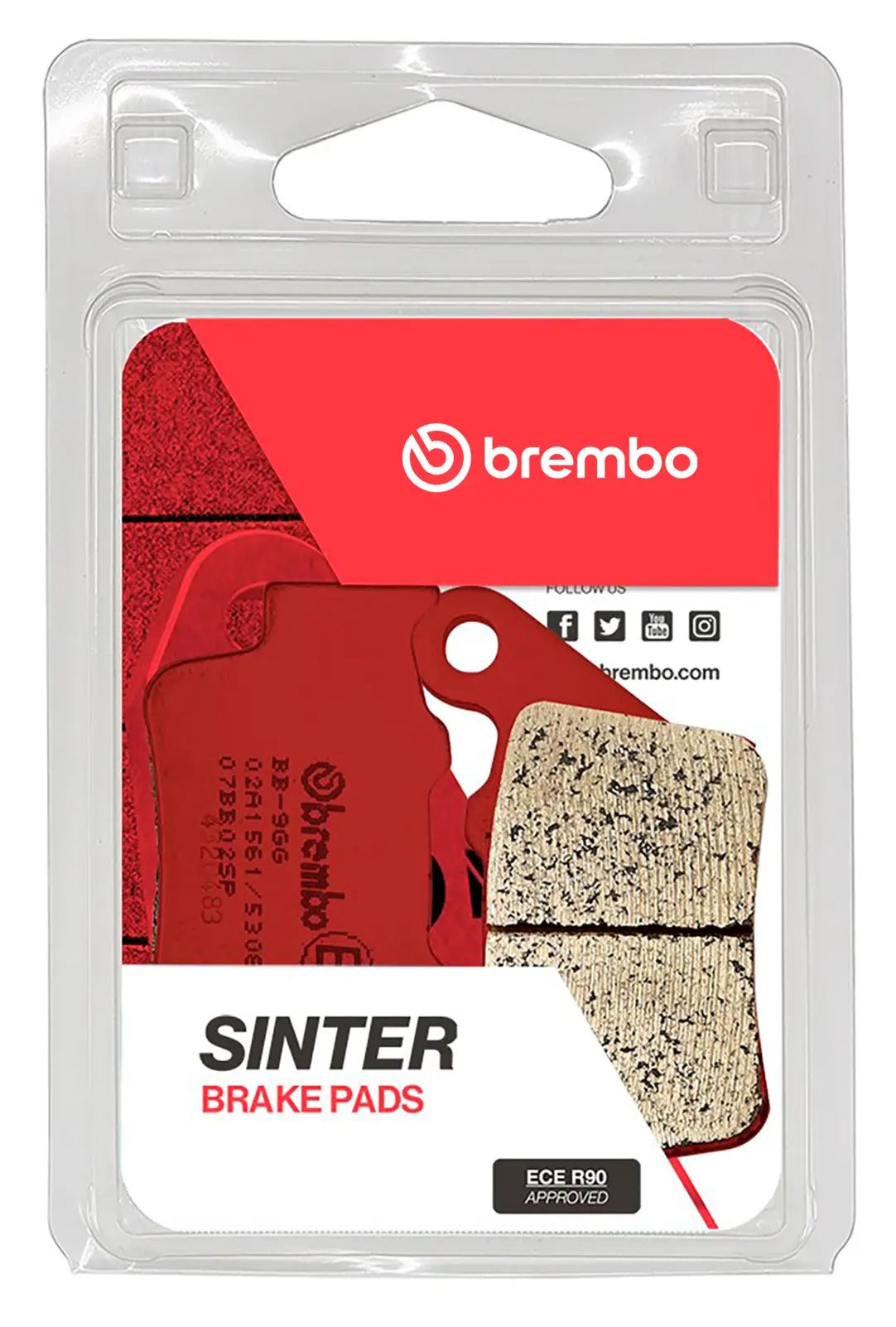 Pastillas de freno traseras Brembo SP