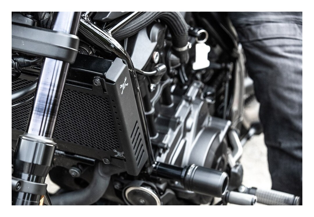 Protector de radiador Burly Brand Slash Cut para Honda Rebel 1100 2021-2026