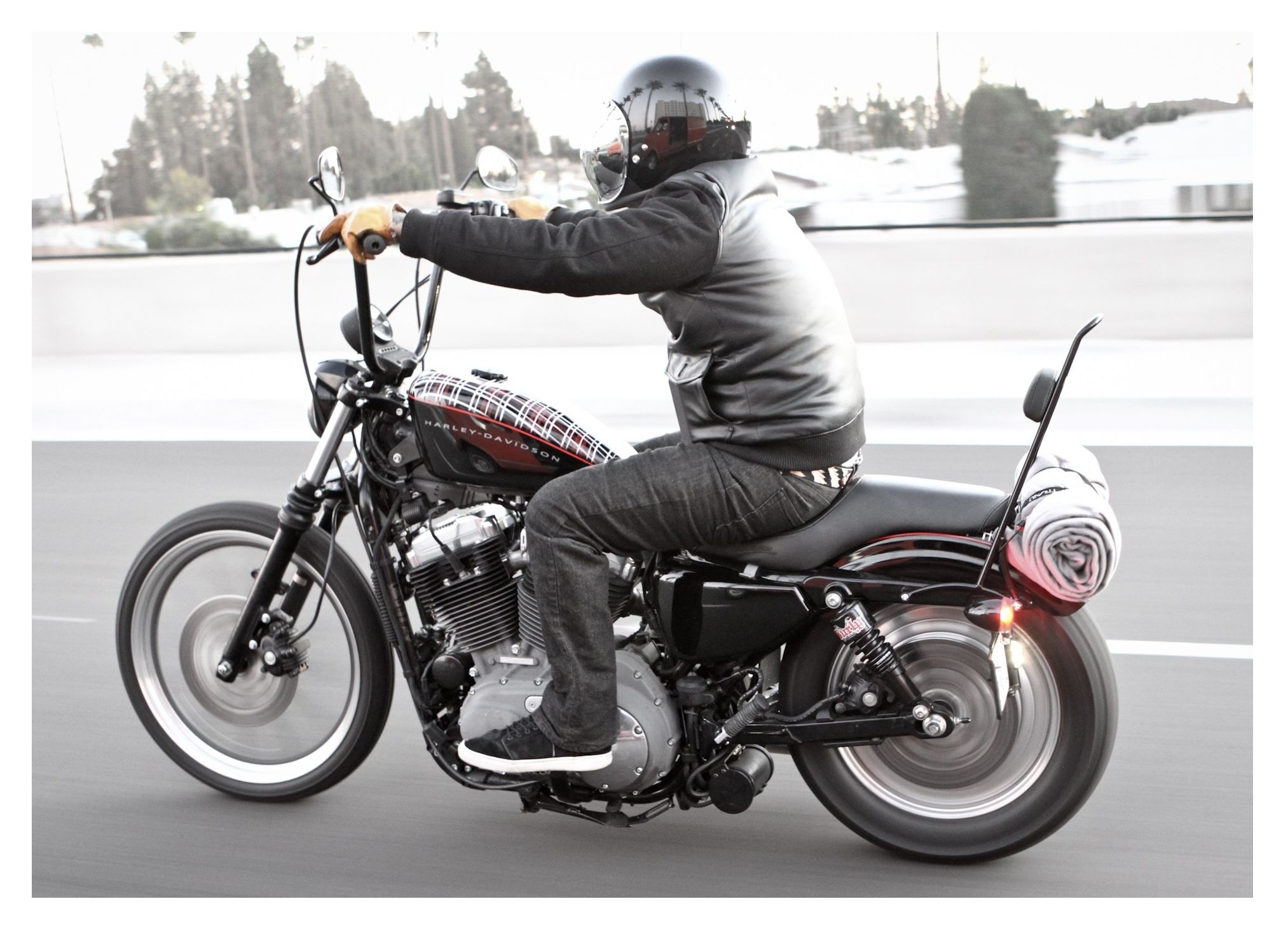 Respaldo alto y robusto para Harley