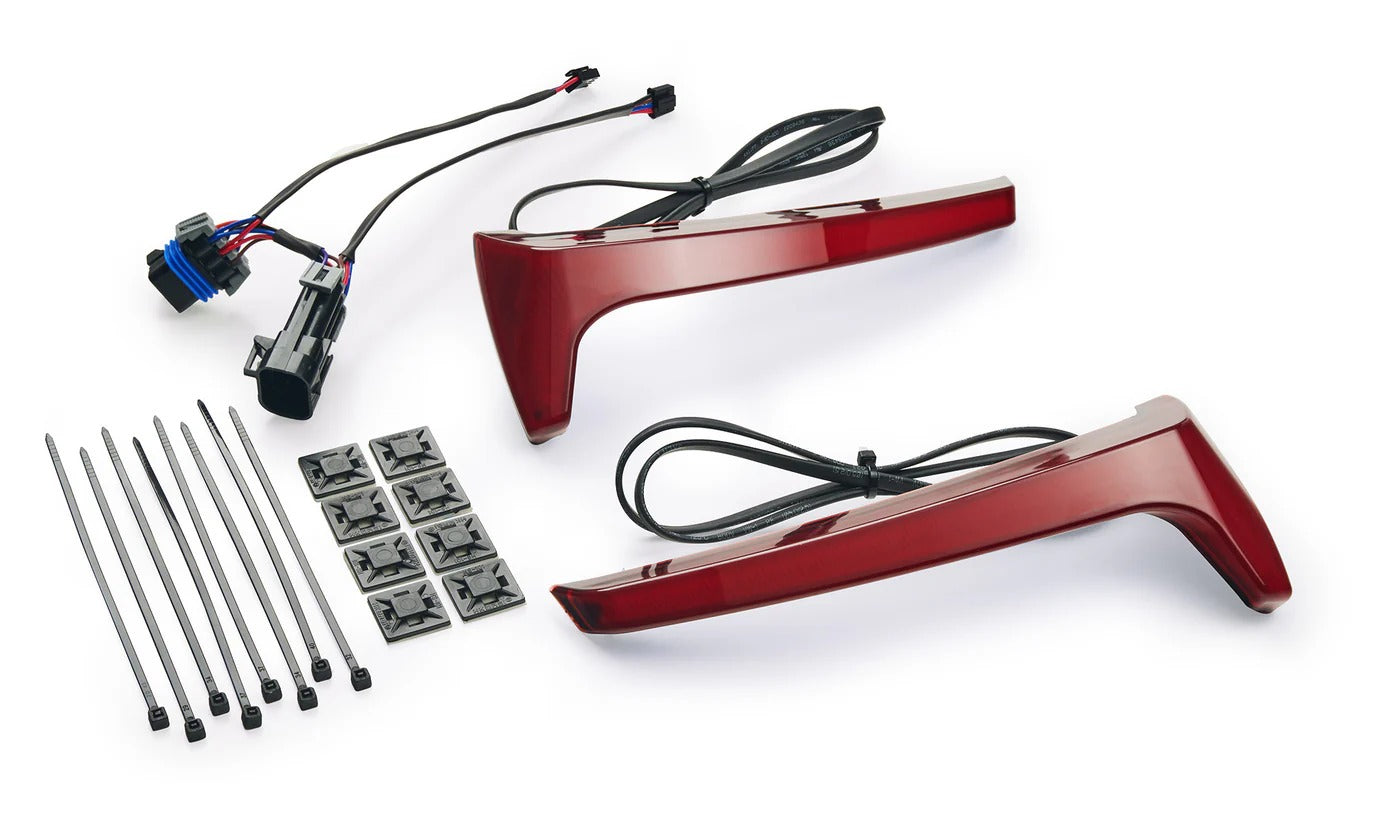 Luces de alforja Ciro Rydeculture Bryant M1 para Indian 2021-2025