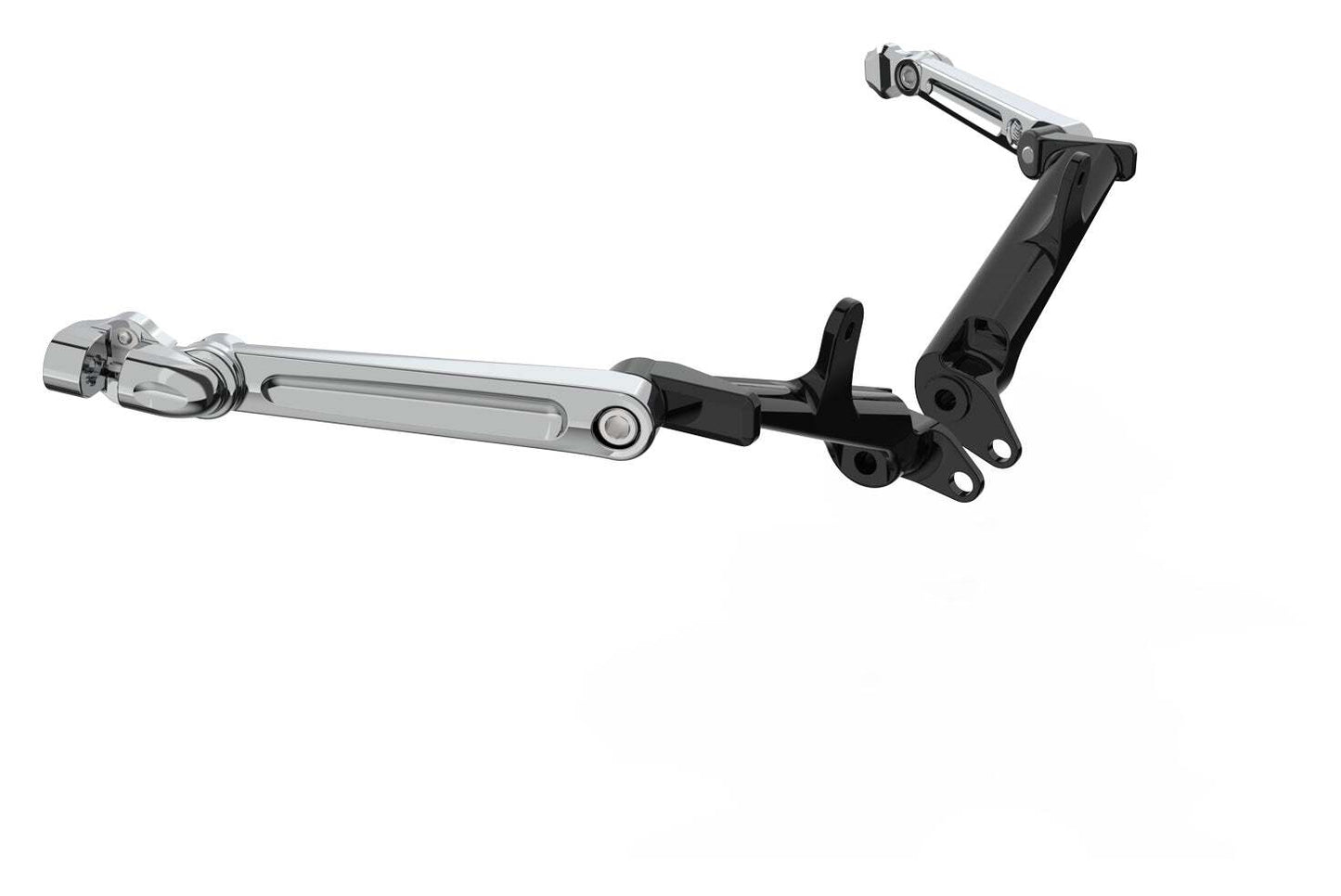 Soportes de estribo ajustables para Harley Touring 2009-2026, montados en el chasis Ciro