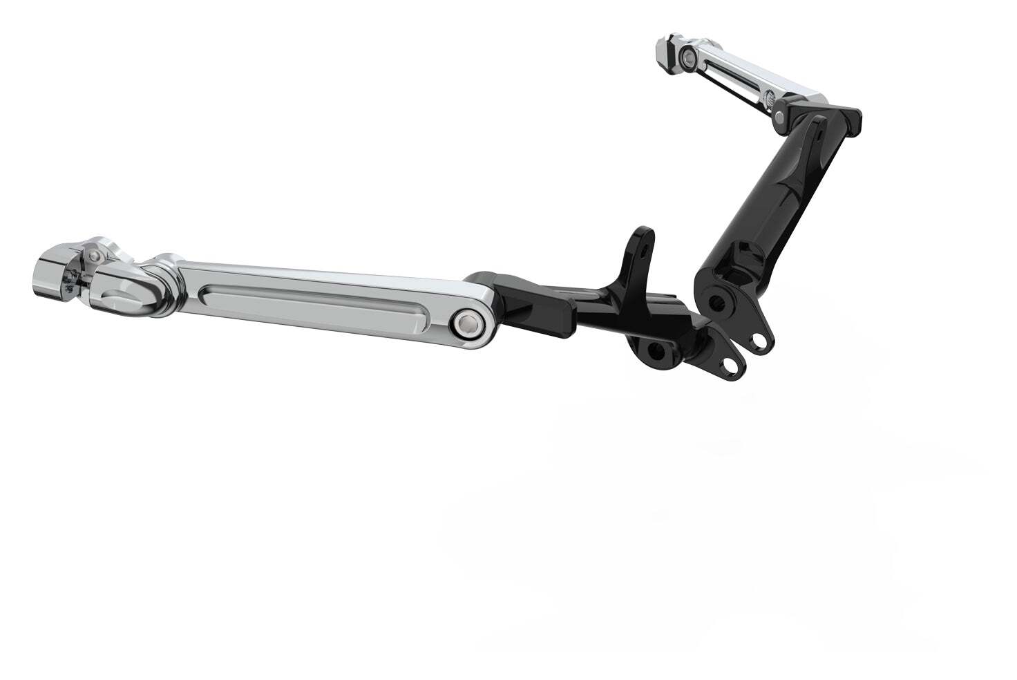 Soportes de estribo ajustables para Harley Touring 2009-2026, montados en el chasis Ciro