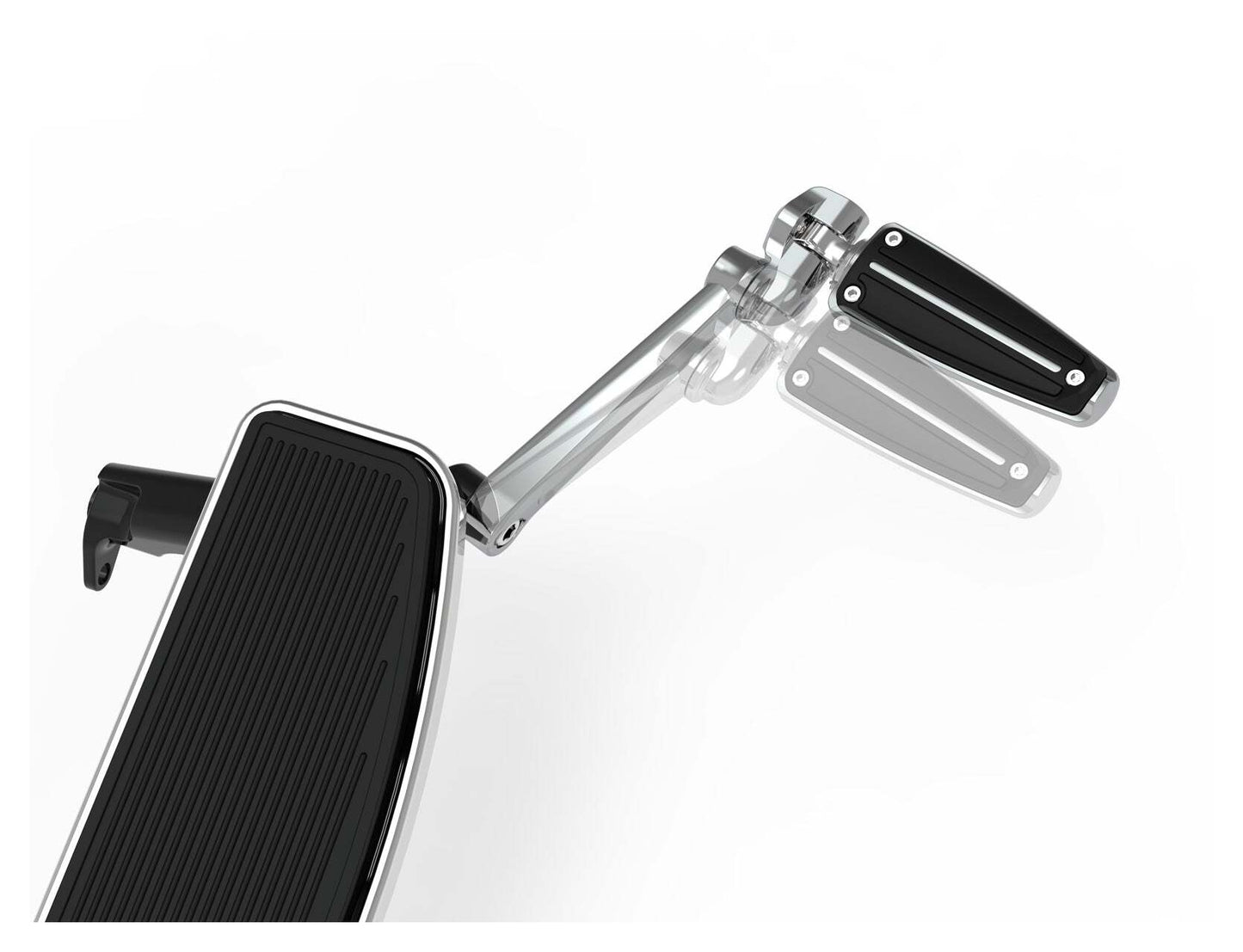 Soportes de estribo ajustables para Harley Touring 2009-2026, montados en el chasis Ciro