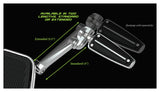 Soportes de estribo ajustables para Harley Touring 2009-2026, montados en el chasis Ciro