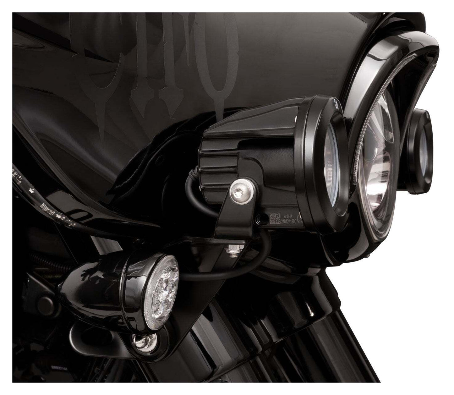 Faros de conducción Ciro Tac-10 Light Cannon para Harley Street Glide/Electra Glide 2014-2026