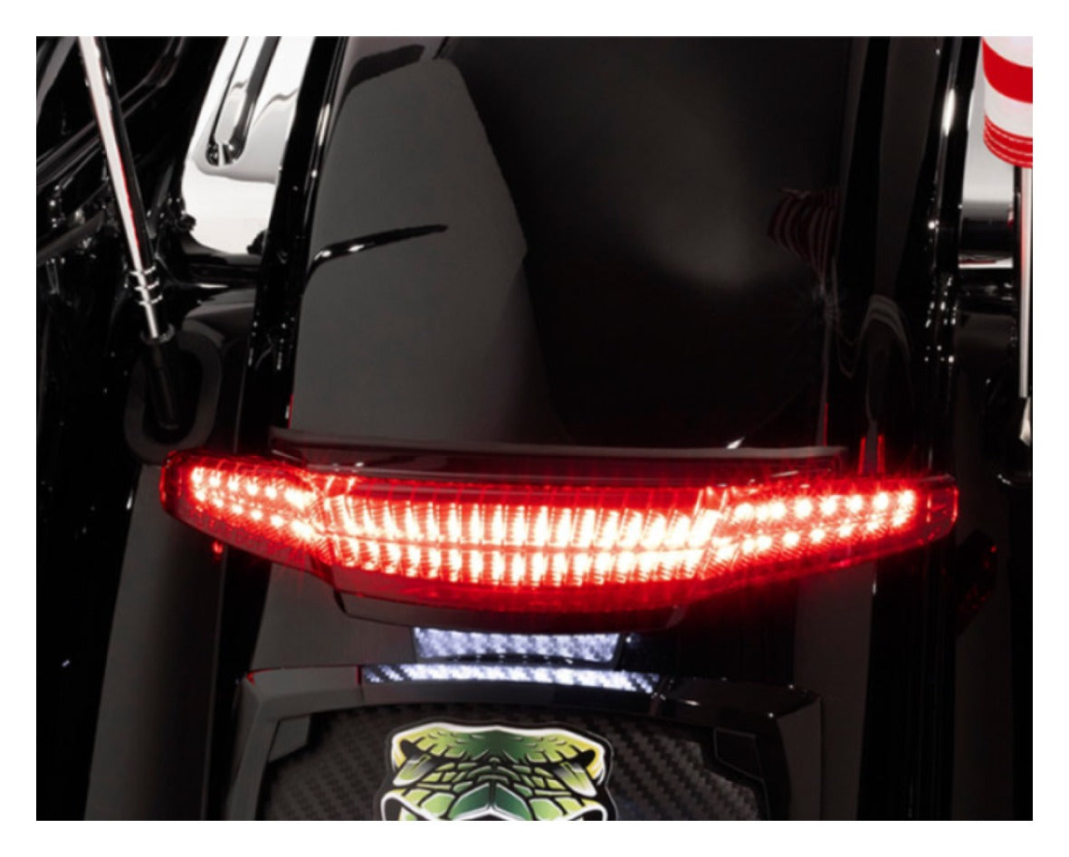 Luz trasera Ciro con soporte para matrícula para Harley Touring 2014-2024