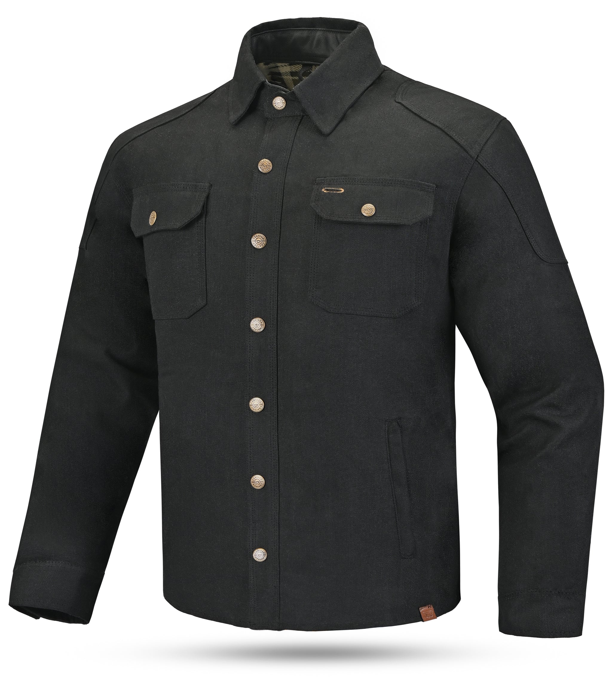 Cortech Rambler Wax Cotton Riding Camisa