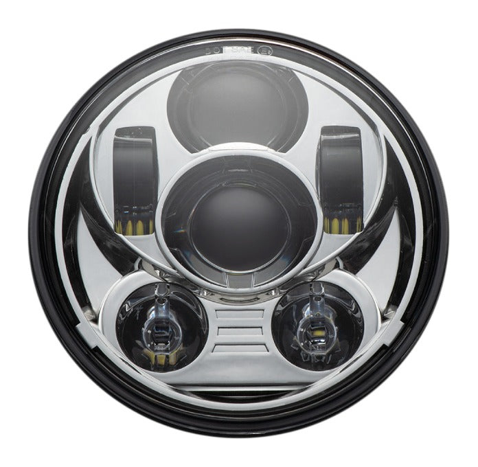 Faro delantero LED Custom Dynamics de 5 3/4" para Harley Dyna, Softail y Sportster (1986-2022)
