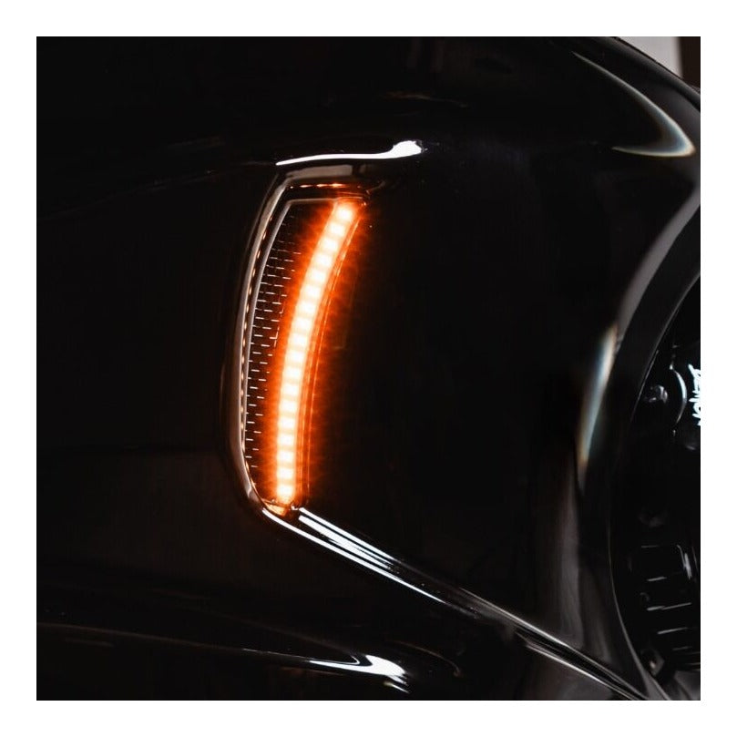 Luz de ventilación de carenado Custom Dynamics para Harley Low Rider ST 2022-2026