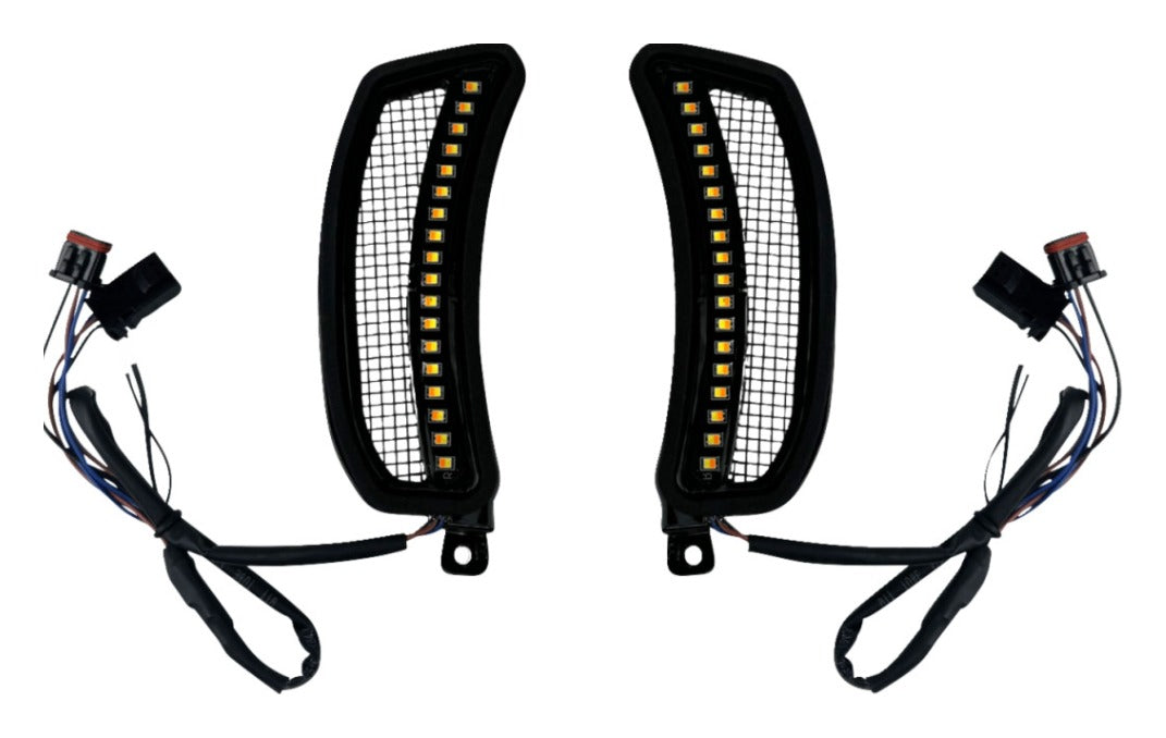 Luz de ventilación de carenado Custom Dynamics para Harley Low Rider ST 2022-2026