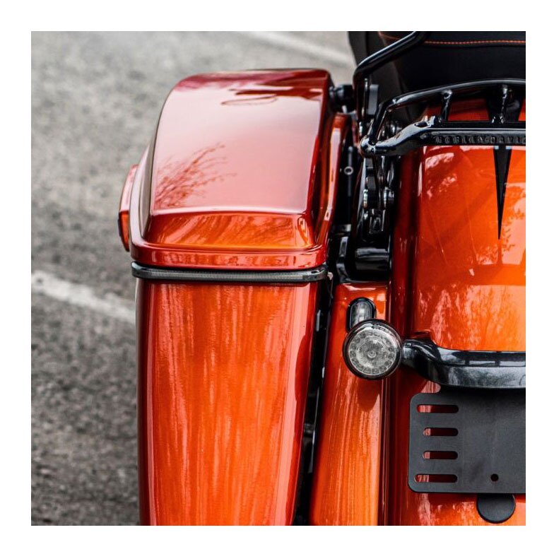 Luces LED de acento Bagz de perfil bajo Custom Dynamics para Harley