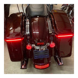 Luces para alforjas secuenciales de perfil bajo Custom Dynamics Bagz para Harley Touring